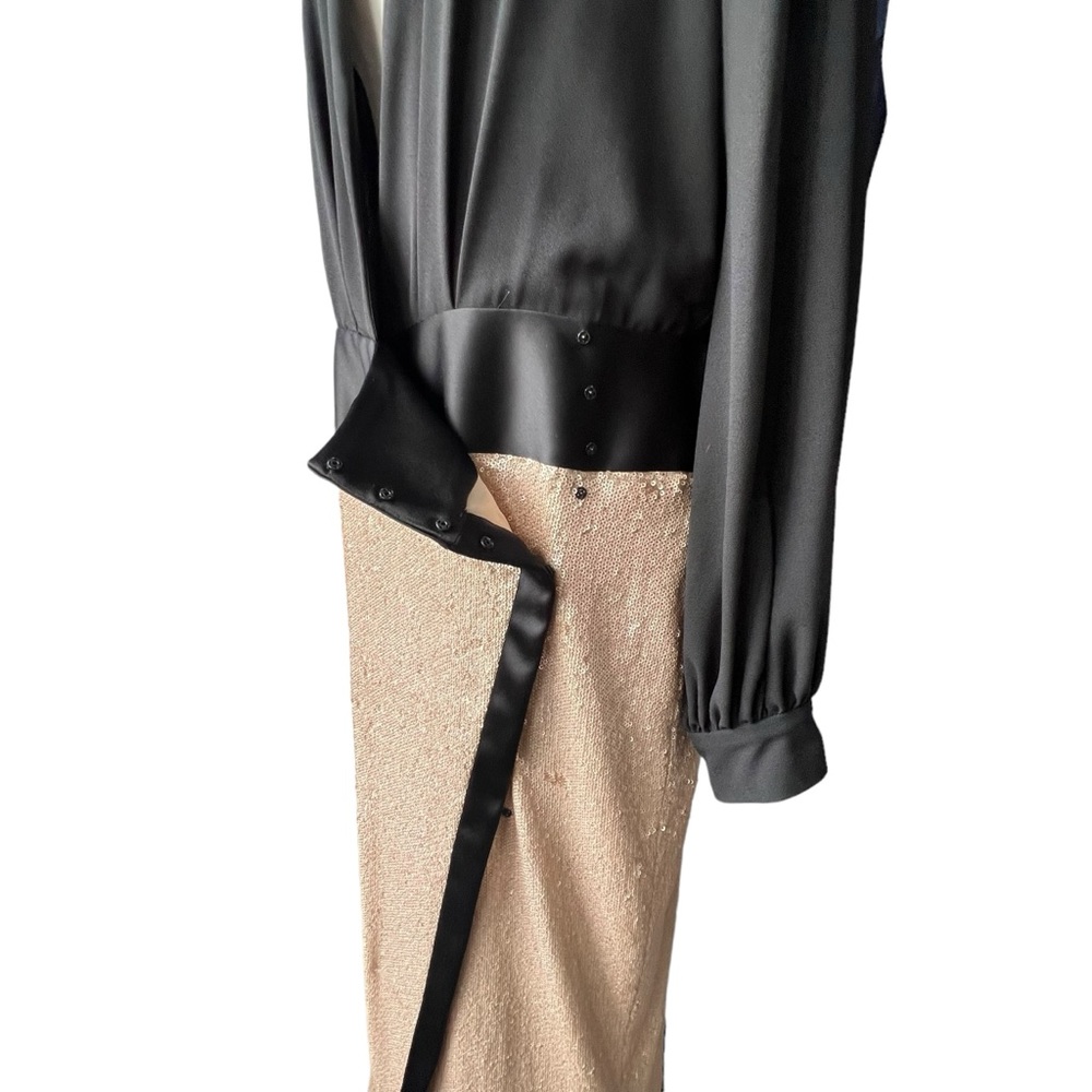 Pronovias Denira Sequin Evening Dress | 14 NWT - Picture 5 of 14